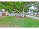 This single Gathering home has a large tree in the front yard at 12372 113Th St, Largo, FL 33778