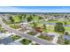 Beautiful aerial view of a cozy single-Gathering home with a vibrant golf course community at 1609 Pebble Beach N Blvd, Sun City Center, FL 33573