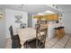 Kitchen and dining area with an abundance of natural light at 24 Gulf Blvd # 1C, Indian Rocks Beach, FL 33785