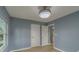 Comfortable bedroom with natural light, hardwood floors, and a neutral color scheme at 2931 23Rd N St, St Petersburg, FL 33713