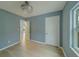 Cozy bedroom with hardwood floors and natural light, ready for personalization at 2931 23Rd N St, St Petersburg, FL 33713