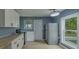 Updated kitchen featuring a stainless-steel stove and stainless-steel refrigerator at 2931 23Rd N St, St Petersburg, FL 33713