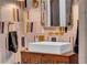 Luxurious bathroom with stylish mirror, elegant vanity, and modern fixtures at 3144 W Waverly Park, Tampa, FL 33629