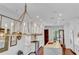 Well-lit kitchen showcasing an island, stainless steel appliances, and hardwood floors at 3144 W Waverly Park, Tampa, FL 33629
