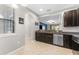 An additional bar area with counter space, cabinets, and decor at 5153 Bay Isle Cir, Clearwater, FL 33760
