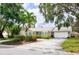 Charming one story home with a two car garage, palm trees and landscaped yard at 5871 Oakhurst Dr, Seminole, FL 33772
