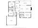 Detailed floor plan of the home showcasing layout, room dimensions, and overall property structure at 8549 Pinafore Dr, New Port Richey, FL 34653