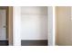 Open closet with rod and shelf at 9752 Trumpet Vine Loop, Trinity, FL 34655