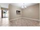 Dining area with an open layout and tiled flooring at 9752 Trumpet Vine Loop, Trinity, FL 34655