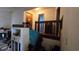 Interior stairway shows the home's overall design connecting multiple levels of the property at 1107 Goshen Rd, Tarpon Springs, FL 34689