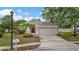 Charming single-story home with a well-manicured lawn, complemented by a two-car garage and inviting curb appeal at 11123 Silver Dancer Dr, Riverview, FL 33579