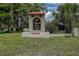 Spanish Gate Village 55+ senior community entrance sign at 11334 Winwood Pl # 11334, Port Richey, FL 34668