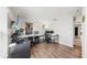 Office space featuring multiple monitors, modern decor, and desk spaces for productivity and organization at 17136 Sunshine Mimosa: St, Wimauma, FL 33598
