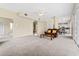 Spacious living room with a neutral palette and open layout at 18219 Bittern Ave, Lutz, FL 33558