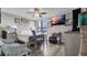 Cozy bedroom with a view, soothing decor, and a seating area, providing comfort and relaxation at 2616 Cove Cay Dr # 505, Clearwater, FL 33760