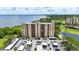 Elegant condo building offers water views and covered parking for residents and guests at 2616 Cove Cay Dr # 505, Clearwater, FL 33760