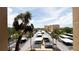 Well maintained parking lot under a blue sky with plenty of parking spaces available at 2616 Cove Cay Dr # 505, Clearwater, FL 33760