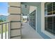 Second floor balcony boasts lovely tile and views at 3397 Bluefish Dr, Hernando Beach, FL 34607