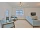 Relaxing living room with contemporary décor, comfortable armchairs, and a bright, airy atmosphere at 3816 N Maryland Ave, Plant City, FL 33565