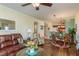 Comfortable living area with updated appliances and views of the dining area at 4516 Seagull Dr # 601, New Port Richey, FL 34652