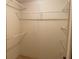 Walk-in closet boasts ample storage with shelving and hanging rods at 4526 Burlington N Ave, St Petersburg, FL 33713