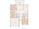 Detailed floor plan illustrating the layout of the home including bedrooms, bathrooms, and living spaces at 5016 Cypress Trace Dr, Tampa, FL 33624