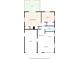 Detailed floor plan showcasing layout and room locations at 6220 Pershing Ne St, St Petersburg, FL 33702
