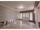 Bright living room showcasing double doors and undergoing renovations at 647 74Th N Ave, St Petersburg, FL 33702