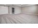Expansive carpeted bonus room with abundant space, recessed lighting, and neutral decor at 7276 Notched Pine Bnd, Wesley Chapel, FL 33545