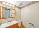Bathroom featuring a single sink and standard toilet at 7309 Monterey Blvd, Tampa, FL 33625