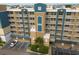 Building view with white railings on the balconies at 960 Starkey Rd # 2103, Largo, FL 33771
