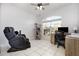 Bedroom with lots of light, features a large window and tiled floors at 1162 Music Ln, North Port, FL 34286