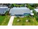 Aerial view of the home, showcasing its lush landscaping and prime location at 13978 Barbados Dr, Seminole, FL 33776