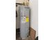 Modern AO Smith water heater with energy guide for efficient water heating at 1427 Hillview Ln, Tarpon Springs, FL 34689