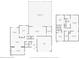 Detailed floor plan showcasing the layout of the residence, including room dimensions and flow at 15609 Gardenside Ln, Tampa, FL 33624