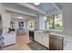 View of kitchen with stainless steel appliances and open layout at 4742 13Th N Ave, St Petersburg, FL 33713