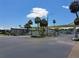 Community entrance with landscaped grounds at 4851 W Gandy Blvd # B12L23, Tampa, FL 33611