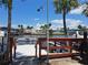 Waterfront area featuring a fish cleaning station and dock for community residents at 4851 W Gandy Blvd # B12L23, Tampa, FL 33611