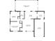 Detailed floor plan showcases the layout, dimensions, and relationships of rooms in the home at 5600 Hobson Ne St, St Petersburg, FL 33703