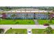 An aerial view of the exterior property at 5728 14Th N Ave # 101B, St Petersburg, FL 33710