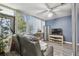 Comfortable living room with ample light and seating at 5728 14Th N Ave # 101B, St Petersburg, FL 33710
