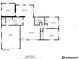 Detailed floor plan showcasing the layout, including bedrooms, bathrooms, kitchen, living room, dining room and garage at 5961 36Th Ave N, St Petersburg, FL 33710