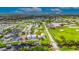 A neighborhood view of colorful homes along the river at 6512 Simone Shores Cir, Apollo Beach, FL 33572