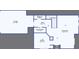Detailed floor plan showcases the layout of the first floor, including the kitchen, laundry, and living room at 7001 Interbay Blvd # 242, Tampa, FL 33616