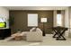 Relaxing living room with neutral colors, comfortable seating, and bright natural light; ideal for leisure at 9583 Runaway Breeze Dr, Land O Lakes, FL 34637