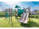 Colorful playground equipment offers engaging recreation for in the community at 10707 Pegasus Valley Ct, Tampa, FL 33647
