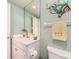 Bathroom featuring a vanity and toilet at 1170 Gulf Blvd # 1006, Clearwater Beach, FL 33767