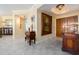 Spacious foyer leading to dining area, features decorative accents and bright, neutral walls at 1170 Gulf Blvd # 1006, Clearwater Beach, FL 33767