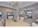 Open-concept home featuring a dining area flowing into the living room, ideal for Gathering gatherings at 12382 Shining Willow St, Riverview, FL 33579
