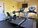 Clean gym with modern treadmills and fitness equipment at 1621 Gulf Blvd # 407, Clearwater Beach, FL 33767